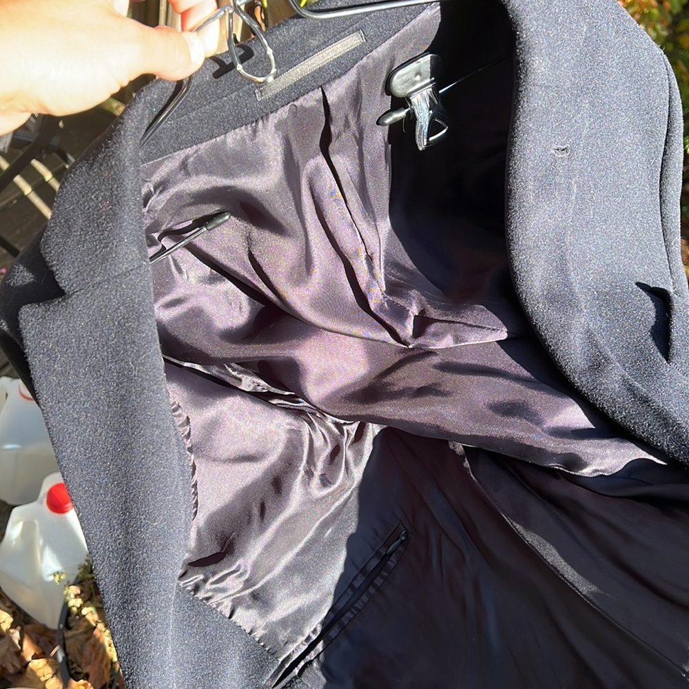 Cashmere Wool Italy Mens Winter Coat - Picture 5 of 15